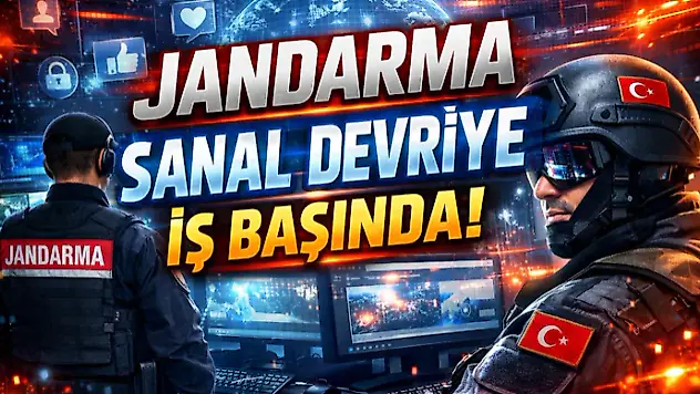 Jandarma Sanal Devriye İş Başında