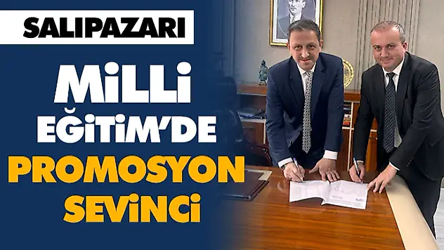 Milli Eğitim'de Promosyon Sevinci
