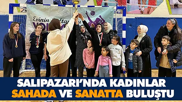 Salıpazarı'nda Kadınlar Sahada ve Sanatta Buluştu