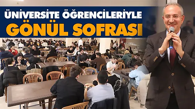Üniversite Öğrencileriyle Gönül Sofrası
