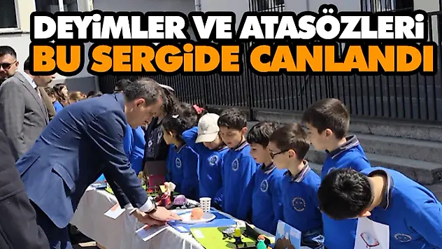 Deyimler Ve Atasözleri Bu Sergide Canlandı