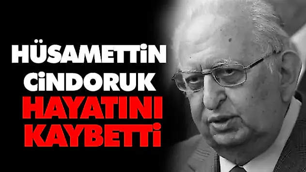 Hüsamettin Cindoruk Hayatını Kaybetti