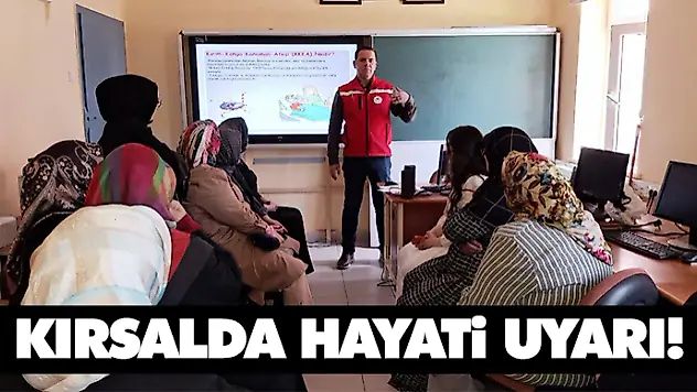 Kırsalda Hayati Uyarı!
