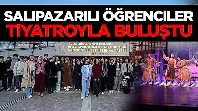 Salıpazarılı Öğrenciler Tiyatroyla Buluştu