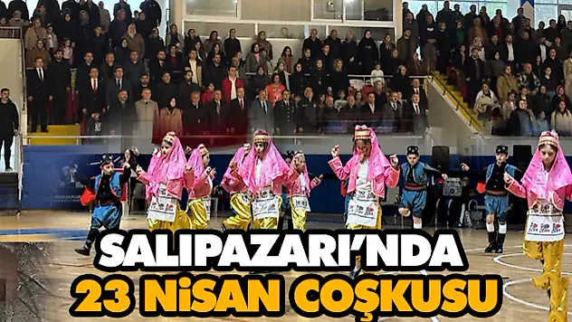 Salıpazarı'nda 23 Nisan Coşkusu
