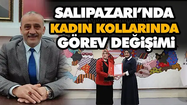 Salıpazarı'nda Kadın Kollarında Görev Değişimi