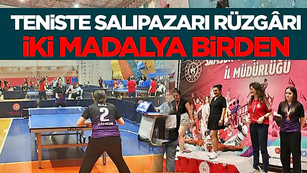 Teniste Salıpazarı Rüzgârı: İki Madalya Birden