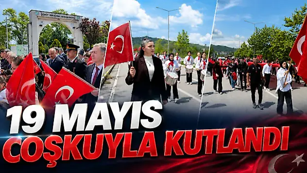 19 Mayıs Coşkuyla Kutlandı