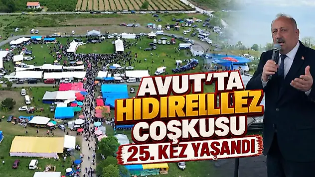 Avut'ta Hıdırellez Coşkusu 25. Kez Yaşandı