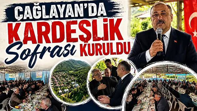 Çağlayan'da Kardeşlik Sofrası Kuruldu
