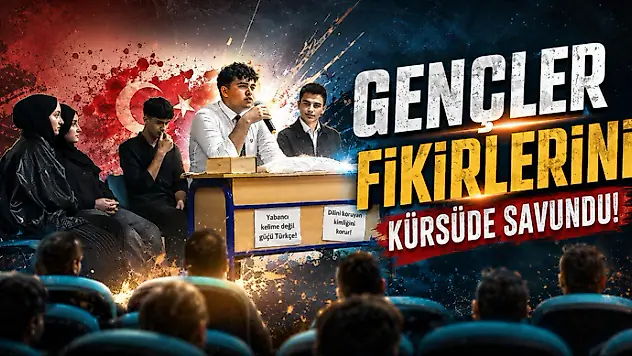 Gençler Fikirlerini Kürsüde Savundu