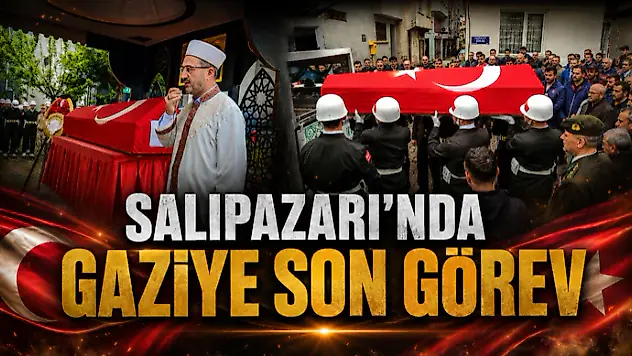 Salıpazarı'nda Gaziye Son Görev
