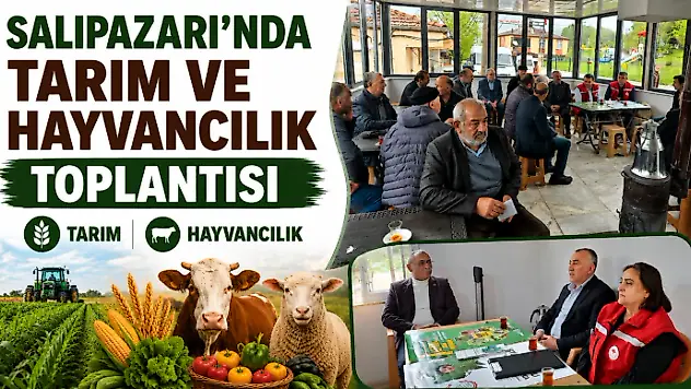 Salıpazarı'nda Tarım Ve Hayvancılık Toplantısı