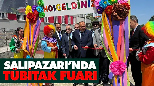 Salıpazarı'nda TÜBİTAK Fuarı