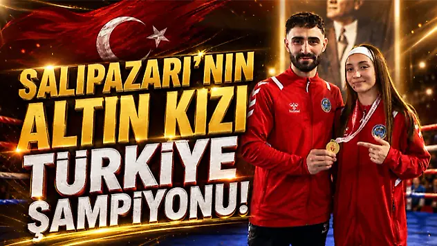 'Salıpazarı'nın Altın Kızı Türkiye Şampiyonu!'