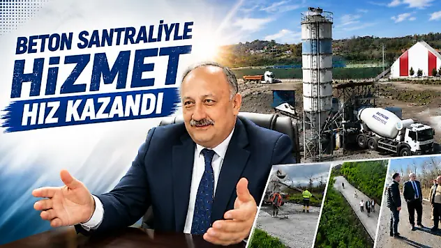 Beton Santraliyle Hizmet Hız Kazandı