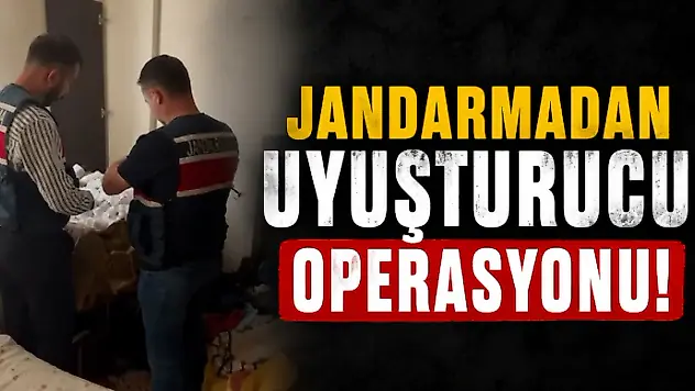 Jandarmadan Uyuşturucu Operasyonu!