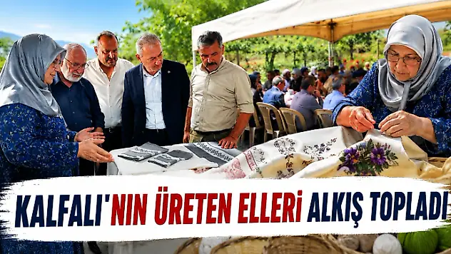 Kalfalı'nın Üreten Elleri Alkış Topladı