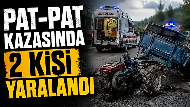 Pat-Pat Kazasında 2 Kişi Yaralandı