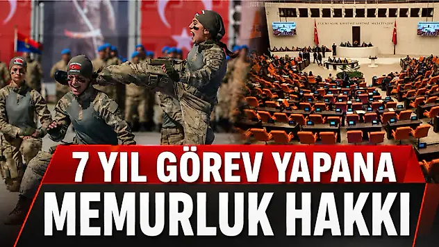 7 Yıl Görev Yapana Memurluk Hakkı
