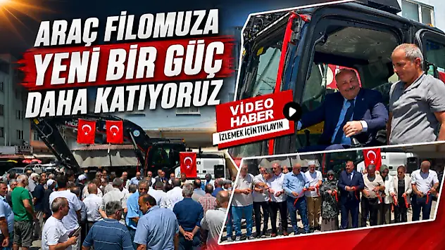 Araç Filomuza Yeni Bir Güç Daha Katıyoruz