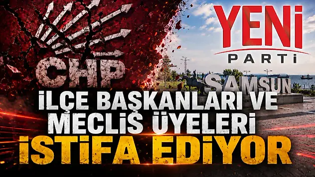 İlçe Başkanları Ve Meclis Üyeleri İstifa Ediyor