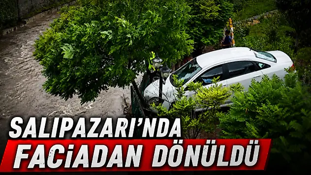 Salıpazarı'nda Faciadan Dönüldü