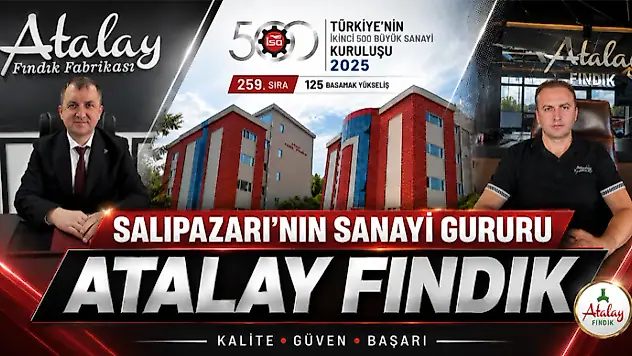 Salıpazarı'nın Sanayi Gururu