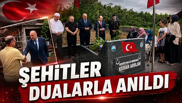 Şehitler Dualarla Anıldı