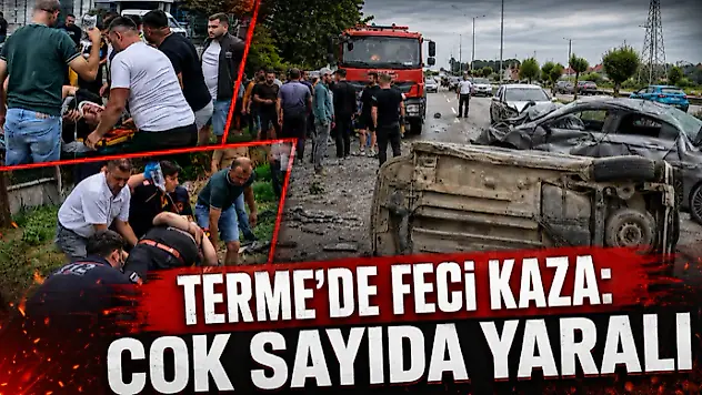 Terme'de Feci Kaza: Çok Sayıda Yaralı