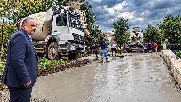 Salıpazarı Belediyesi 2 Yılda 47 Kilometre Yol Yaptı