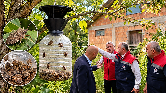 Salıpazarı'nda Kahverengi Kokarcaya Karşı Cezbet-Öldür Yöntemi