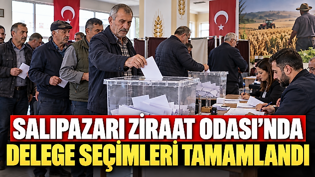 Salıpazarı Ziraat Odası'nda Delege Seçimleri Tamamlandı