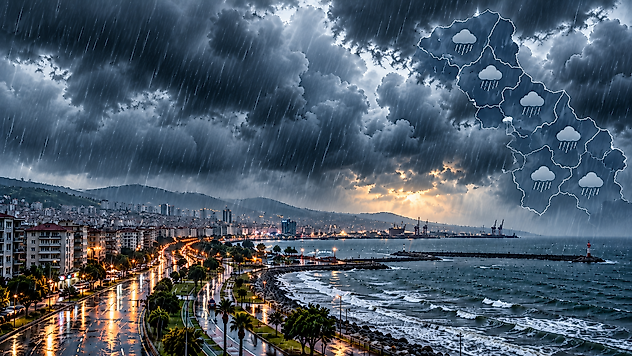 Samsun hava durumu 5 Ekim: İlçe ilçe yağış bekleniyor