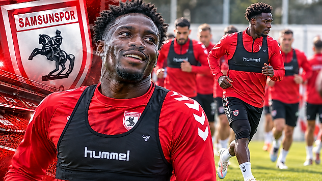 Trabzonspor Maçı Öncesi Samsunspor'da Jarju Sevinci
