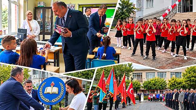 Salıpazarı'nda Okullarda Yeni Dönem Heyecanı