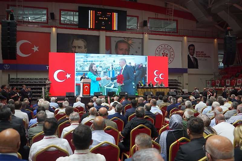 Delegelerden Mucur'a Tam Destek