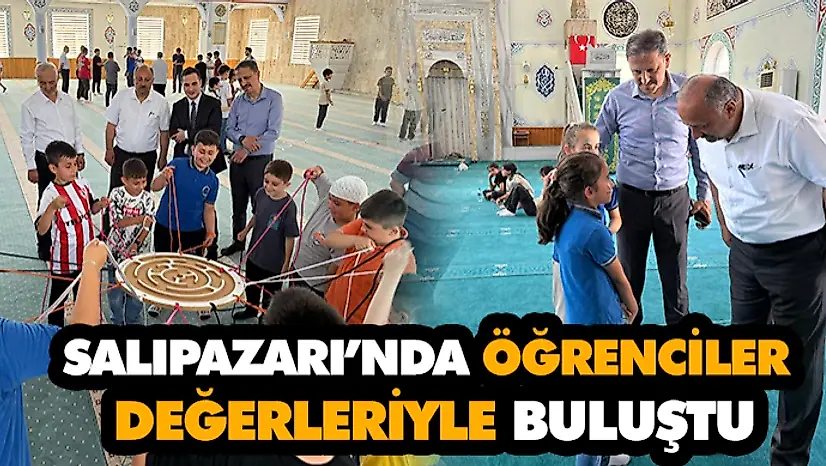 Salıpazarı'nda Öğrenciler Değerleriyle Buluştu