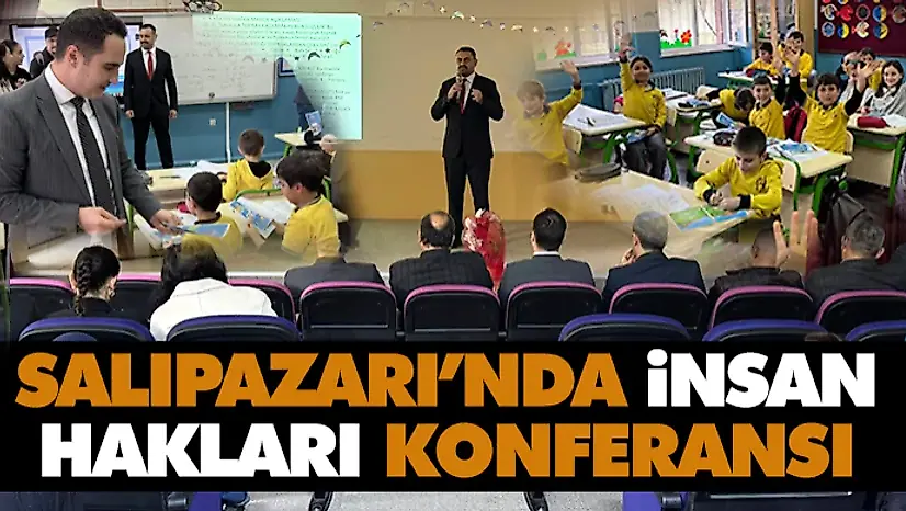 Salıpazarı'nda İnsan Hakları Konferansı