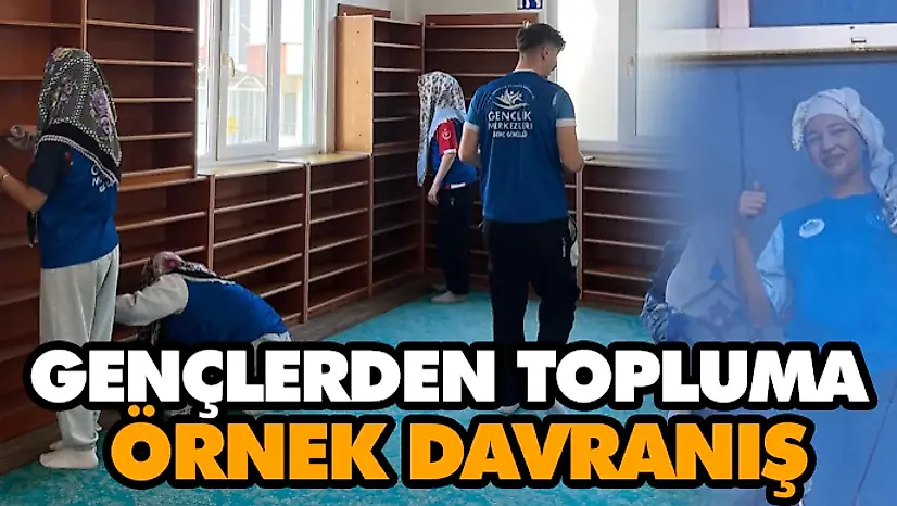 Gençlerden Topluma Örnek Davranış