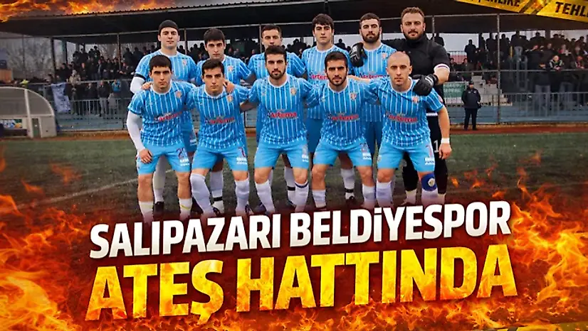 Salıpazarı Belediyespor Ateş Hattında