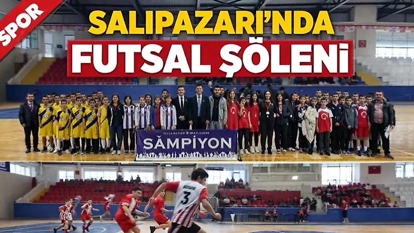 Salıpazarı'nda Futsal Şöleni