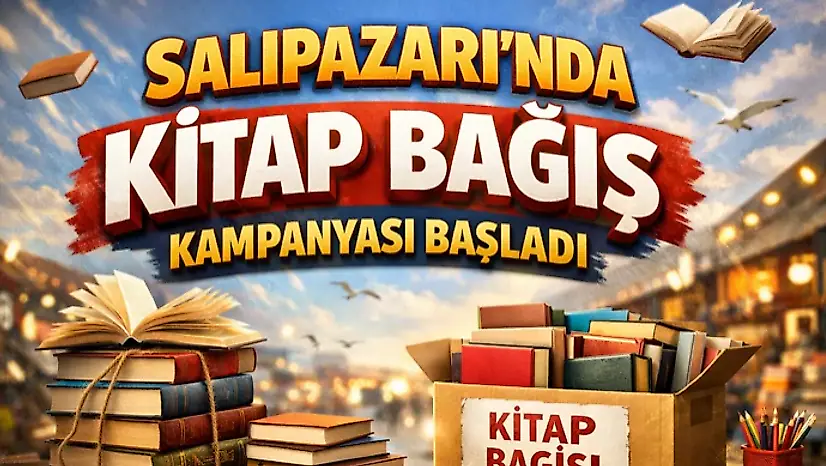 Salıpazarı'nda Kitap Bağış Kampanyası Başladı
