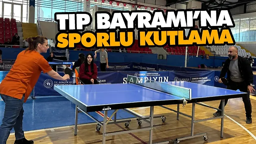 Tıp Bayramı'na Sporlu Kutlama