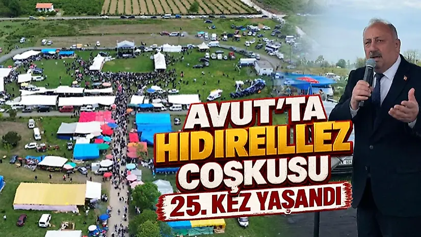 Avut'ta Hıdırellez Coşkusu 25. Kez Yaşandı
