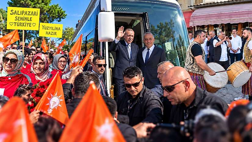 Erdoğan'dan Salıpazarı'na selam: Minuz'dan teşekkür