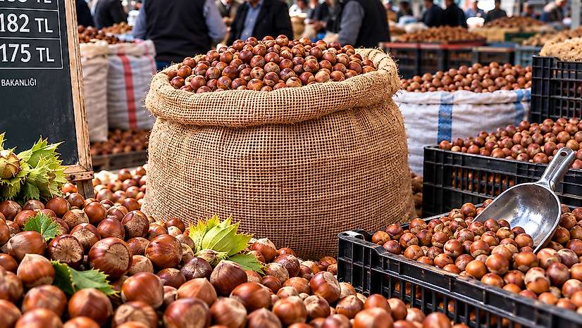 Fındıkta Tabela Başka, Piyasa Başka: Tüccar 165 TL'den Alıyor