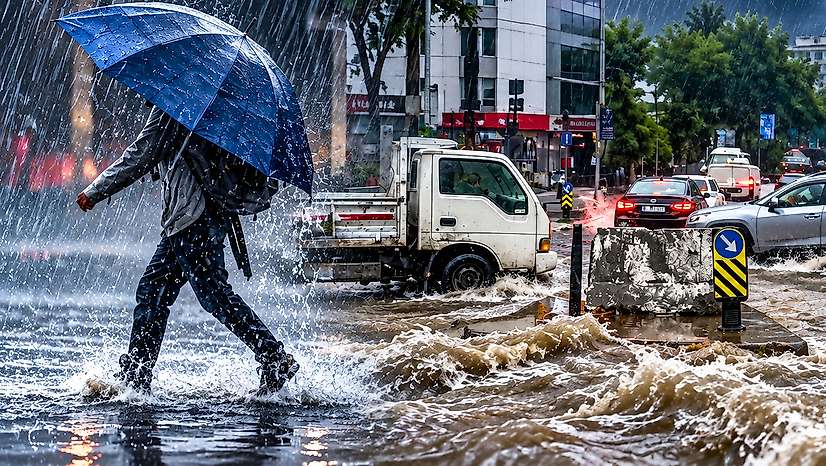 Meteoroloji Uyardı! Samsun'da Sel ve Su Baskını Riski