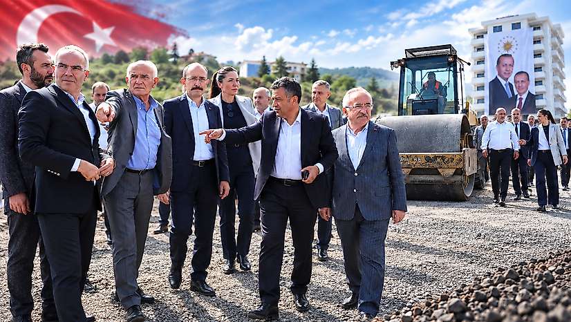 Samsun'da Erdoğan'ın ziyareti öncesi son hazırlıklar