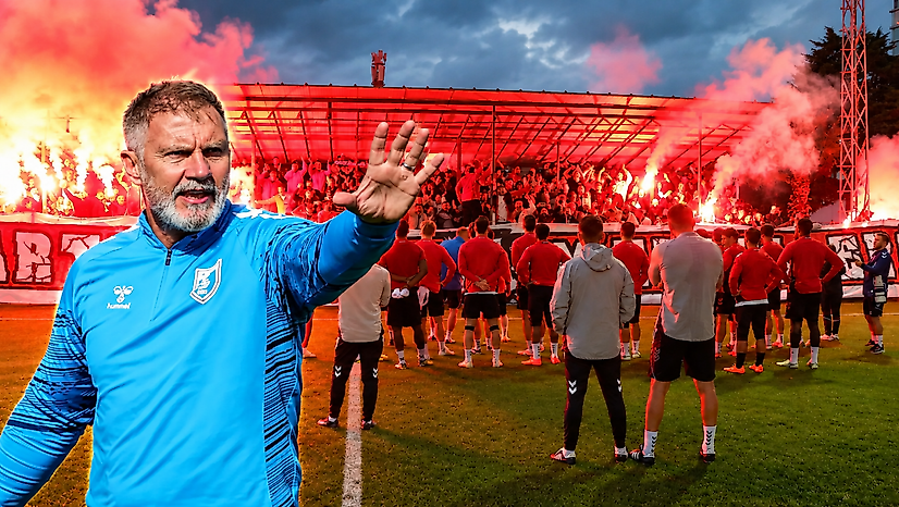 Samsunspor'da Fink taraftara seslendi: Bu takım savaşacak